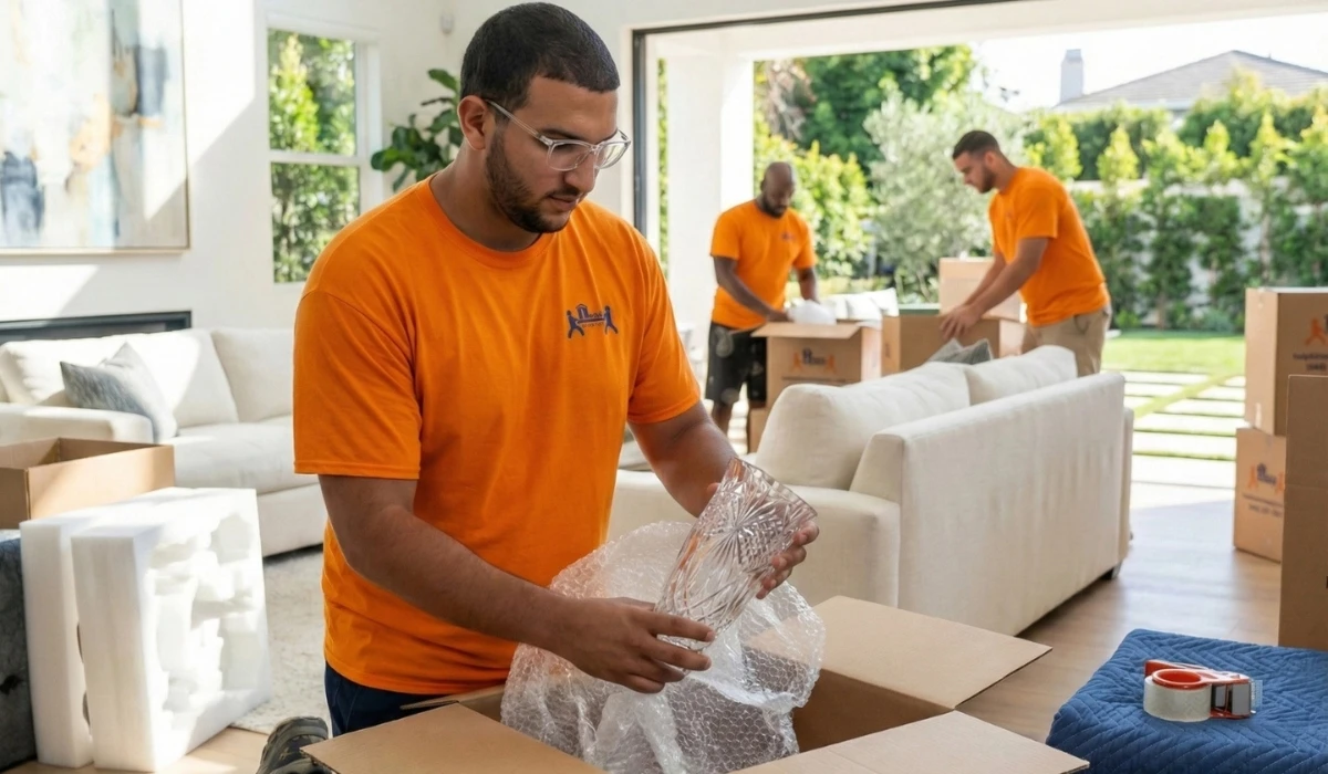 Professional packing materials and supplies - Orange County movers